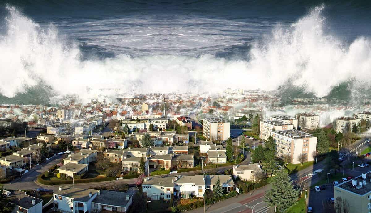 High Energy Particle Detector Identifies Tsunami Waves