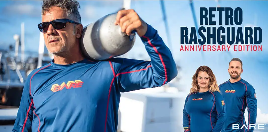 BARE retro rashguard