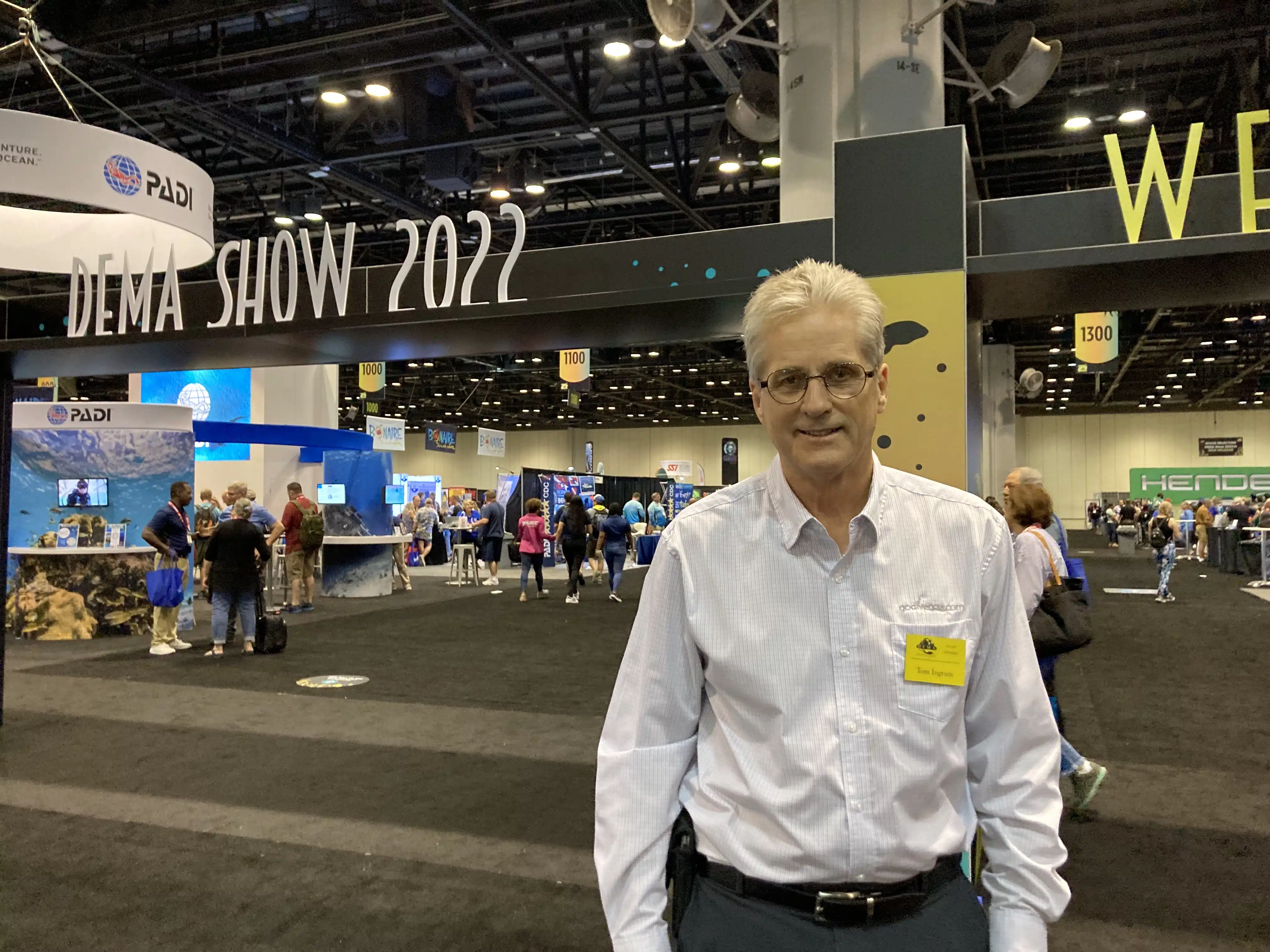 Tom Ingram at DEMA Show 2022