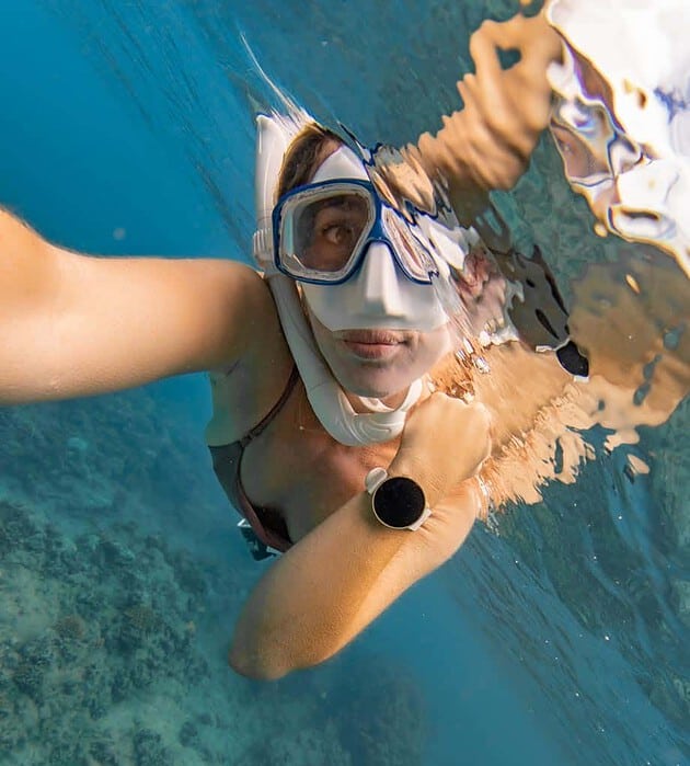 Snorkeling with the Suunto 9 Peak Pro