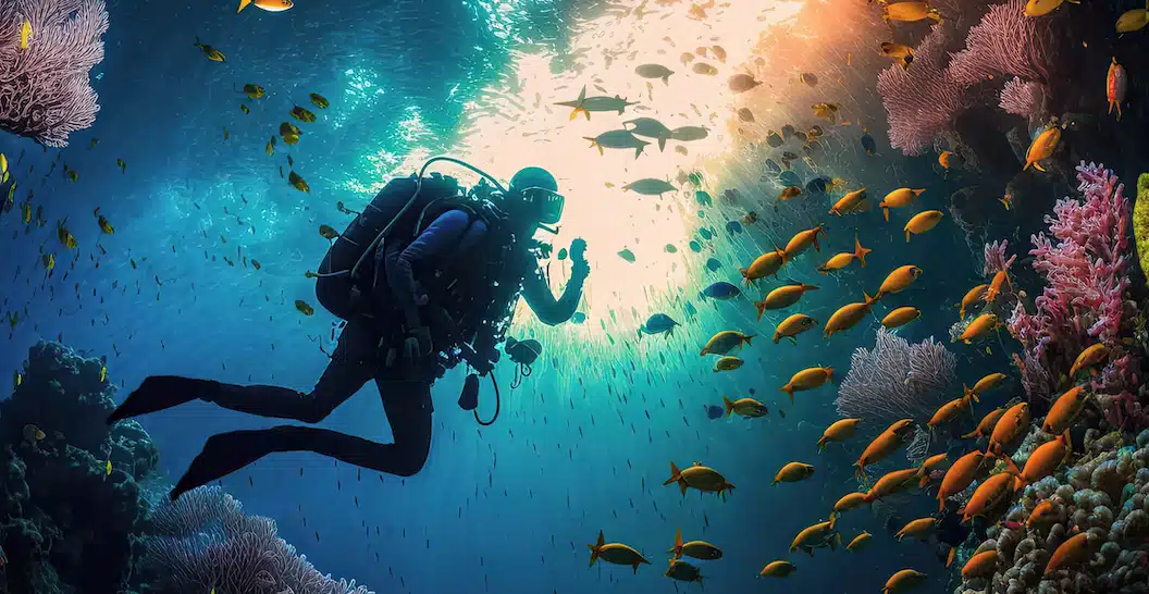 Fish on a reef (Adobe Stock)