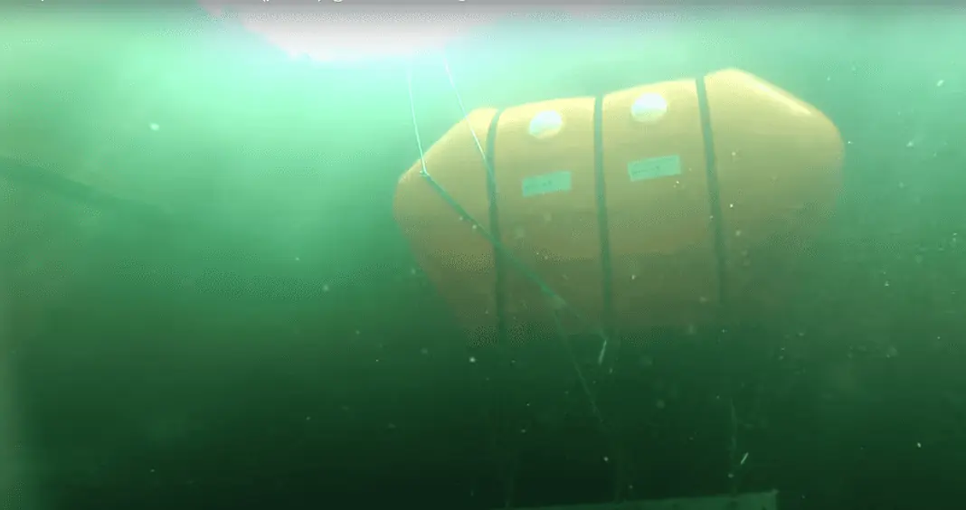 Underwater camping in Biosphere 2