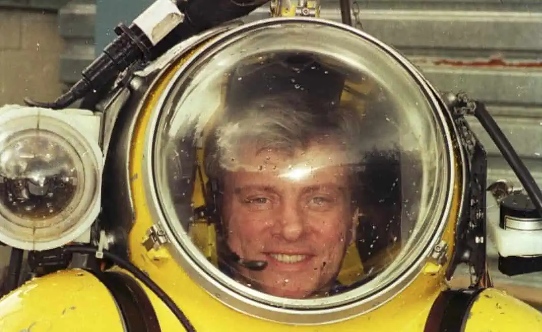Phil Nuytten in the Newtsuit