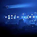 Deep Blue Submarine with LED Lights Underwater