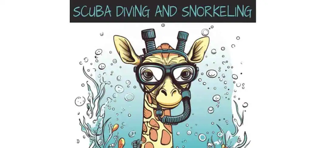 New Coloring Book of Scuba Diving and Snorkeling Animals Now Available
