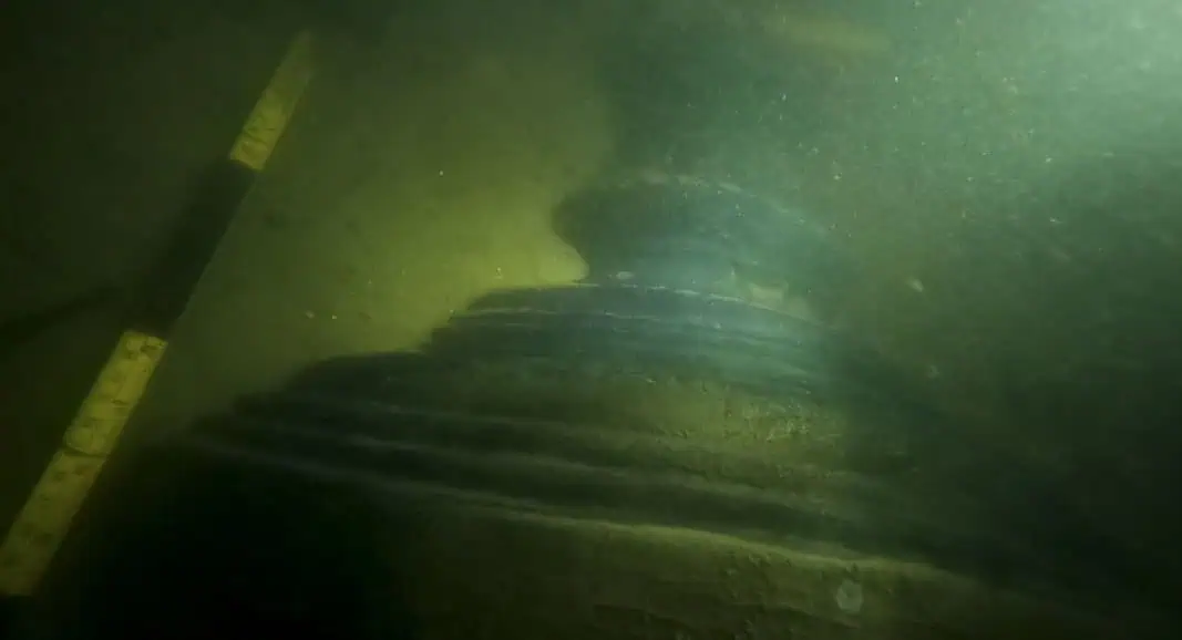 The cannon's cascabel The London Wreck June 2024
