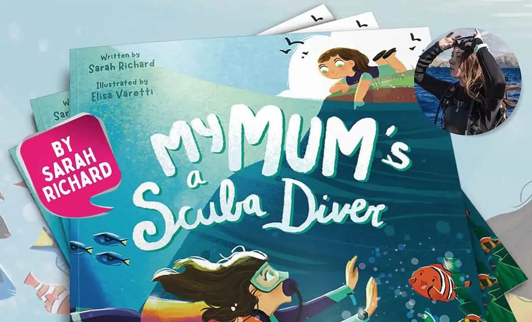 'My Mum's a Scuba Diver' book cover