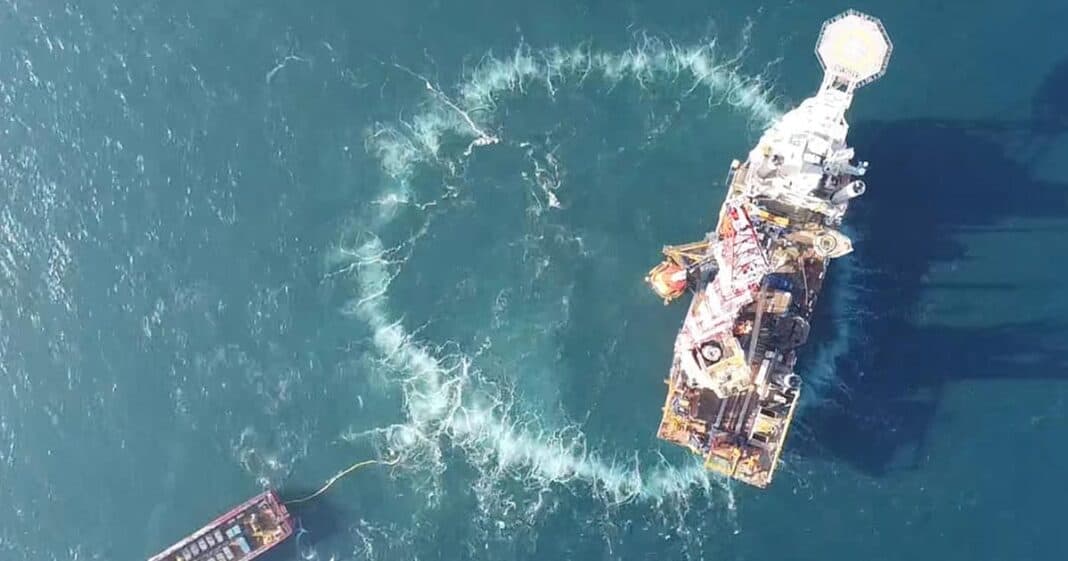 RWE Bubble Curtain (Image credit: RWE)