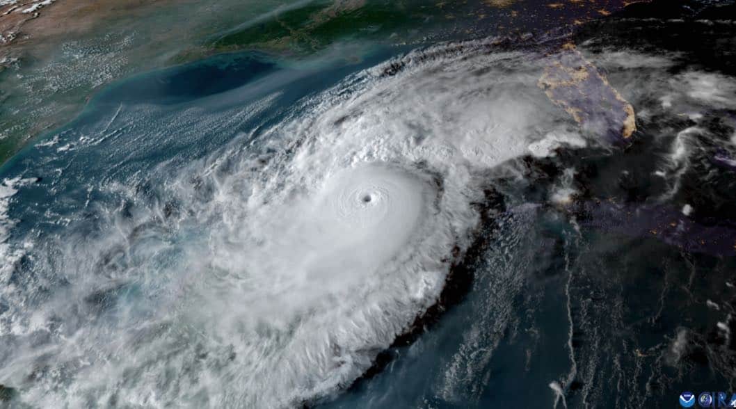 Image of Hurricane Milton from NOAA's GOES-16 satellite on Oct. 8, 2024. (Image credit: NOAA)