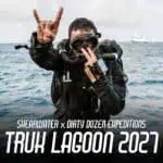Deep-sea diver at Truk Lagoon 2027