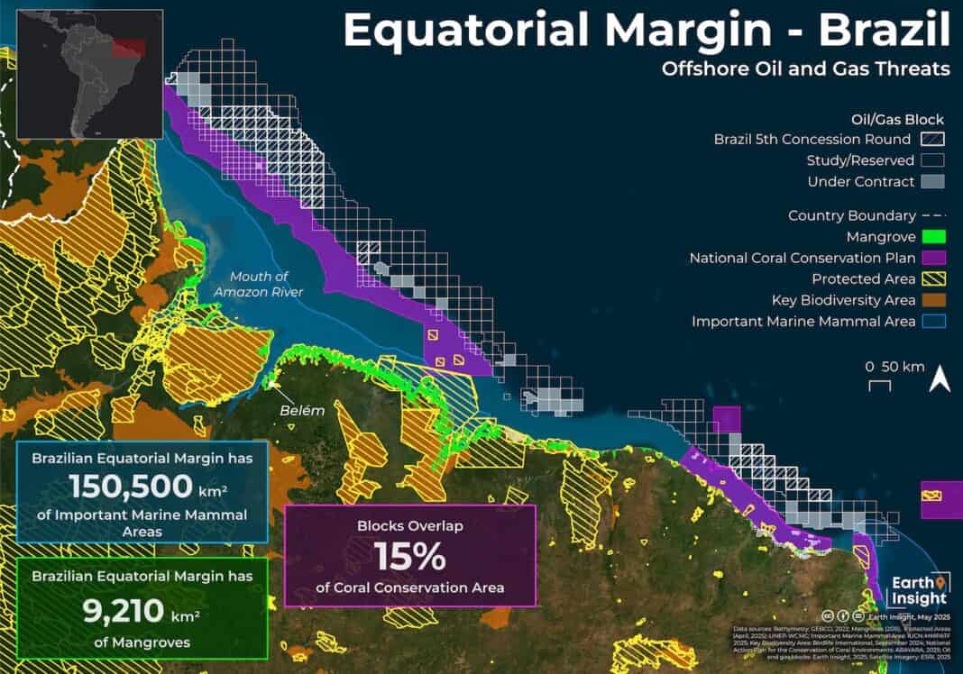 New Research Shows Looming Oil and Gas Expansion Threats to Coastlines and Oceans (Image credit: Earth Insight)