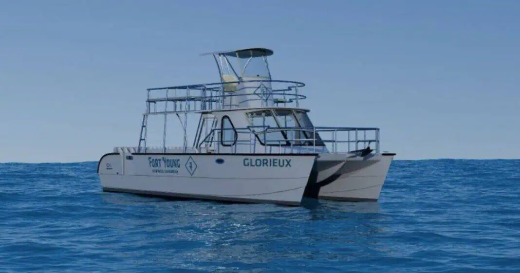 Dive Resort Dominica Launches New Dive Boat: GLORIEUX