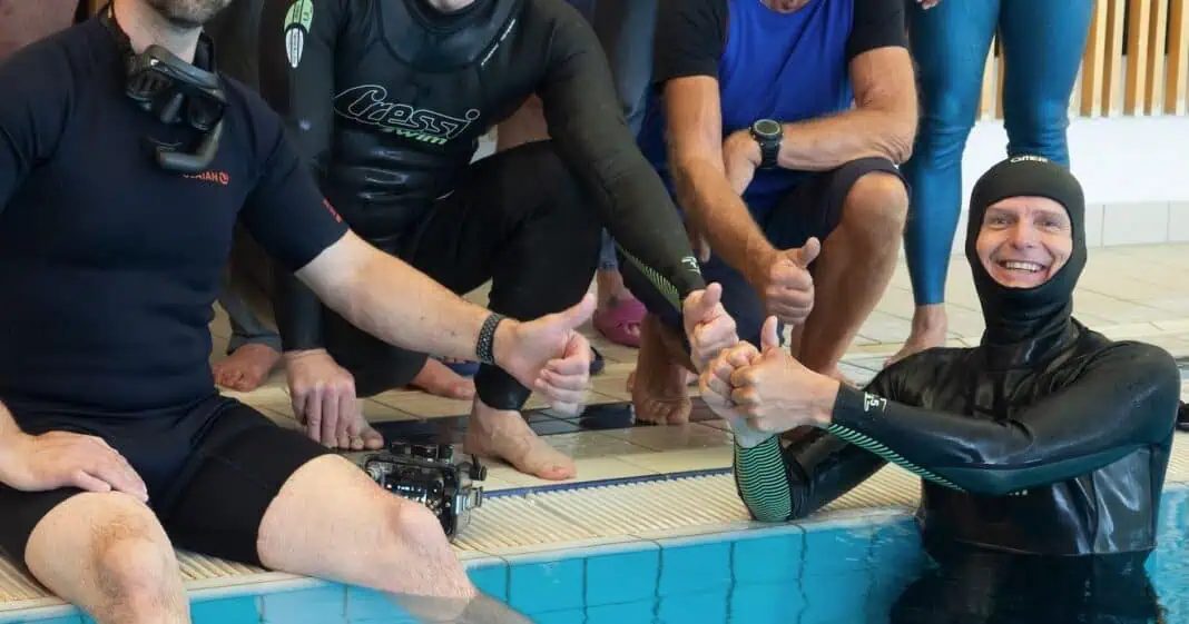 Stanislaw Odbiezalek Sets New Men's World Underwater Walk World Record