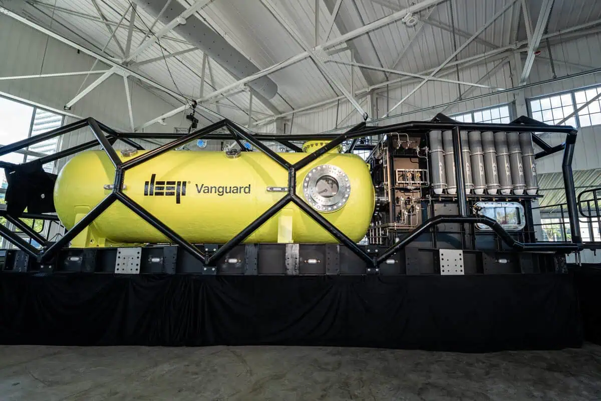 DEEP Vanguard launch. Photo courtesy of Nola Schoder
