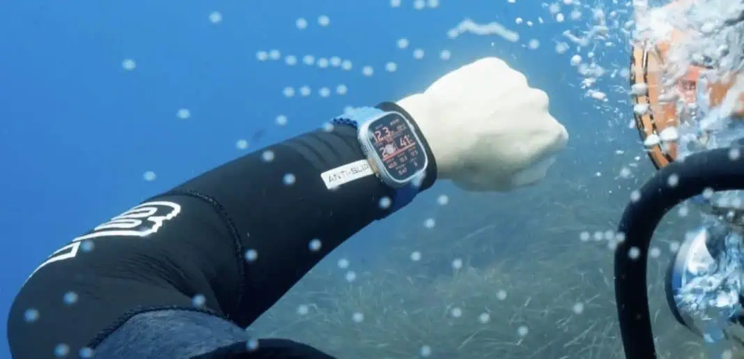 Mares Dive App for Apple Watch Ultra