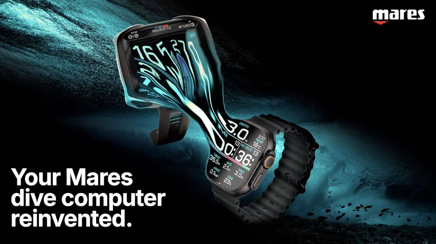 Mares Dive App for Apple Watch Ultra