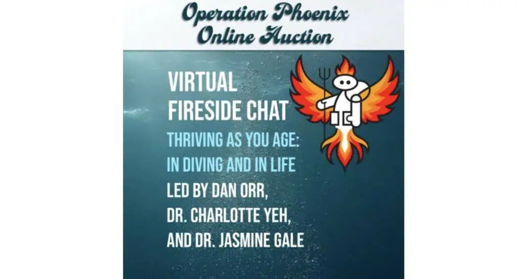 East Coast Divers To Host Virtual Fireside Chat on Staying Active and Diving as We Age